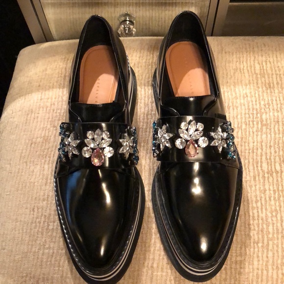 Zara Shoes - Zara jeweled platform shoes